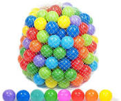 pack of 10 Pcs Soft Balls For Kids Toddlers Swimming Pool Balls Play Tent Balls